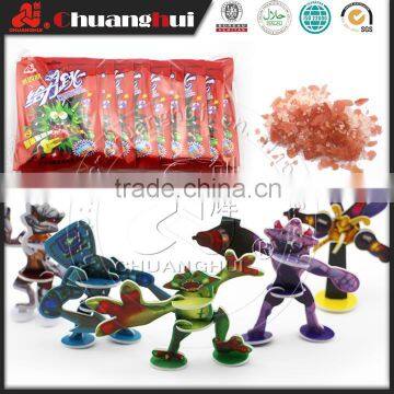 Cartoon Monster 3D Jigsaw Puzzle Candy Toy / Popping Toy Candy