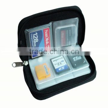 Good design memory card cases / CF/SD/SDHC/MS/DS Micro Storage Carrying Pouch Wallet Bag