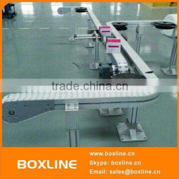 Industrial modular belt conveyor system