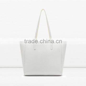 BSCI FACTORY PU SHOPPING YOUNG LADIES TOTE BAG photo-2