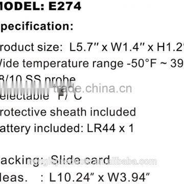 Digital Instant Read Thermometer_E274 photo-2
