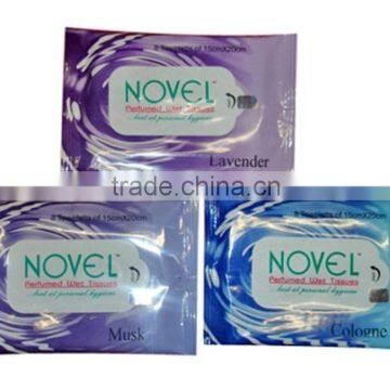 hot sell OEM disposable wet tissue /wet wipe 10pcs package