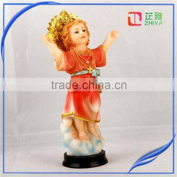 Resin Statue Divine Child Jesus With a Baby Face photo-2