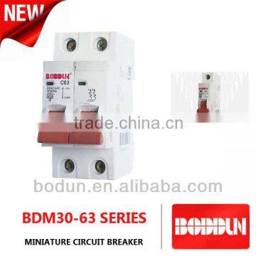 BDM30-63 NEW 2P 63A MINI CIRCUIT BREAKER