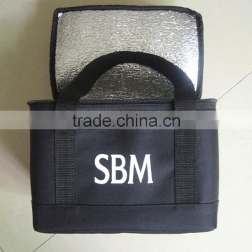 aluminium foil cooler bag, polyester cooler bag, small cooler bag