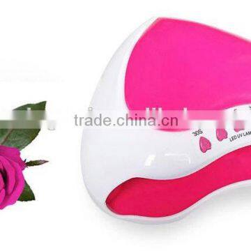 Heart shape 32LED lighting led gel nail polish led lamp for nail