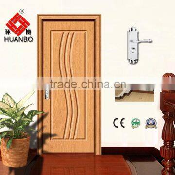 New design pvc wood door deep carved laminated interior doors for bedroom,livingroom