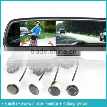 Rearview Mirror Car Monitor With 4.3 Tft Lcd