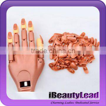 2015 nail practice hand nail art training hand fake training hand