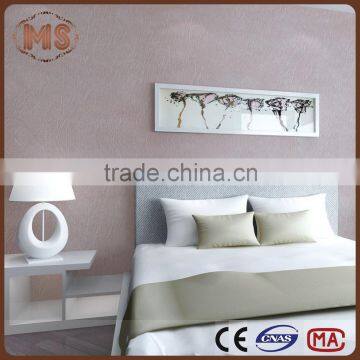 MSYD 3d non-woven hot selling wallpaper of silk material