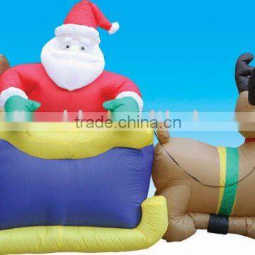 Inflatable Christmas sleigh