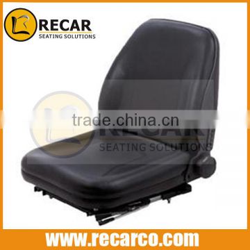 Forklift seat RB2-8/HELI /TCM/HANGCHA black vinyl forklift truck seats