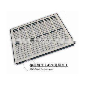 Steel grating panel