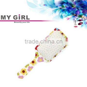 m MY GIRL new personalized tangle hairbrush mini easy clean baby paddle hair brush