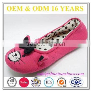 cute can print logo animal slippers