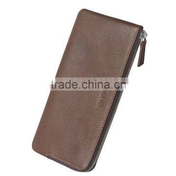 QIALINO New Premium Genuine Leather Wallet Case For iPhone 6 money clip wallet with card holder for iphone 7 phone