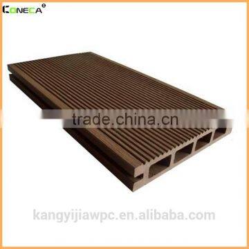 European style outdoor antiseptic wood plastic composite decking waterproof WPC floor