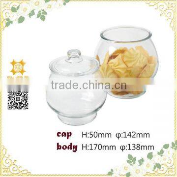 Hot selling chips wholesales glass storage jar