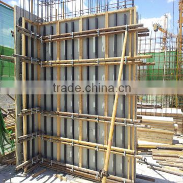 Plastic formwork for construction concrete