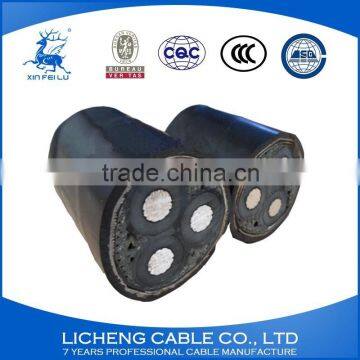 3*120mm2- Free Samples Chinese Cable Supplier Aluminum 3 Core XLPE Insulated PVC Sheathed Power Cable-YJLV photo-3