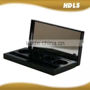cheap wholesale empty 4 color makeup eye shadow container eyeshadow palette packaging