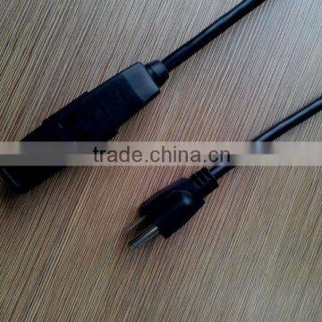 NEMA 5-15P Plug and Socket UL Listed Extension Cord With Three Pin Plug JL-15/JL-44 photo-5