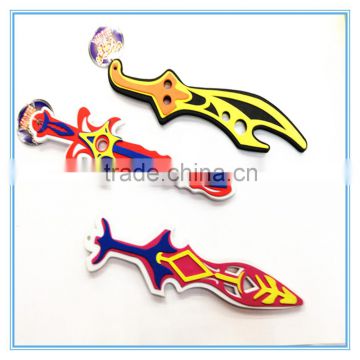 vivid design foam toy shield and sword in pair for whole sale