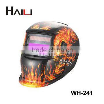 Solar Power Auto Darkening Welding Mask/Welding Helmet Skull(WH-241)