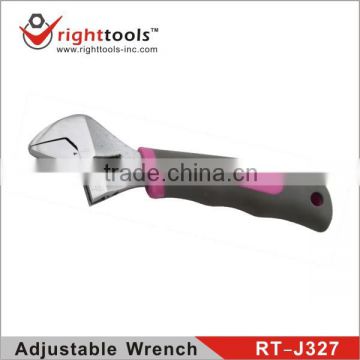 RIGHTTOOLS RT-J327 professional quality CR-V Adjustable SPANNER wrench