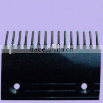 Escalator Comb Plate T221100C, 125*104*85mm, 15T, Plastic, Black