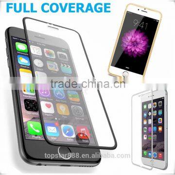 2015 HD Tempered Glass screen protector Full Coverage Film Glass Screen Protector for iPhone 6/iPhone 6 Plus