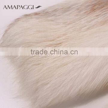Factory Promote White Fox Sleeve Mink Fur Coat for Women photo-3