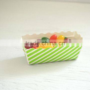 Disposable Rectangular Paper Loaf Baking Pans Baking Containers Loaf Pans/trays Cake Pans 3.1" L x 1.2" W 1.4" H photo-5