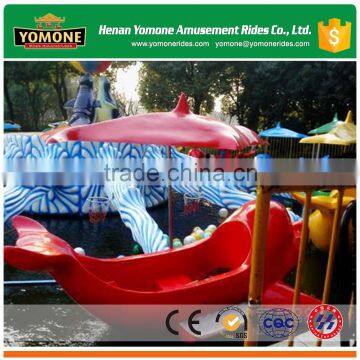 Beautiful Funfair Kiddie Rides of Amusement Water Park Rides Named Swing Dolphin photo-3