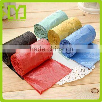 low price recycle clear garbage bag support roll garbage bags