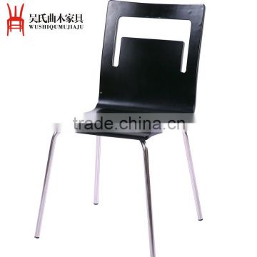 Black personality double dining table