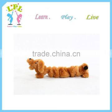 Lovely christmas stuffed toy child good friend dog toy