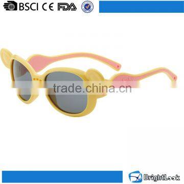 Hot sale popular funny soft material frame durable kids sunglasses