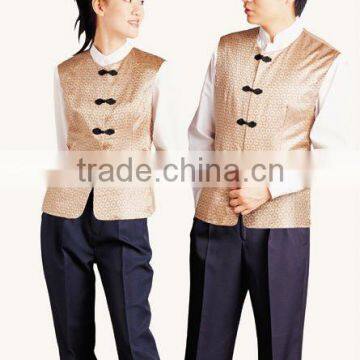 HOT selled classic hotel cleaning staff uniform