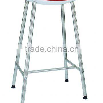 Lab stool chair with back /waiting bench