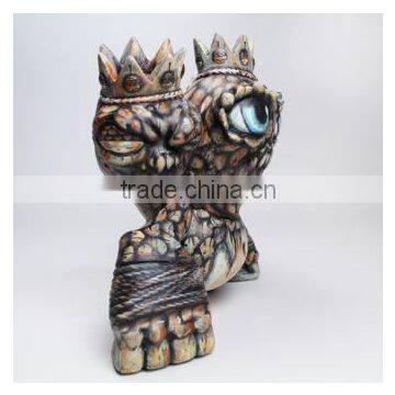 New Style Crown Owl Action Figure, OEM Action Plastic Figure for Decorate, Action Figure Customized China Manufacturer photo-2