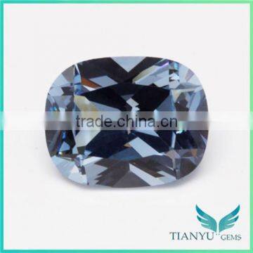 Wuzhou Gem Hot Gemstone Processing Loose #106 Light Blue Synthetic Gemstone Spinel photo-6