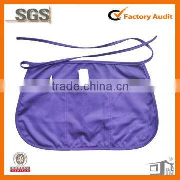 plain violet waiter apron