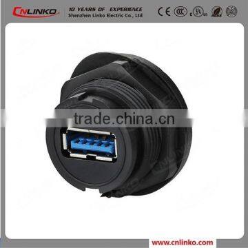 IP67 Waterproof USB Audio Adapter Jack, Compatible USB 2.0 Driver Connector for Ethernet Cable Splitter photo-2