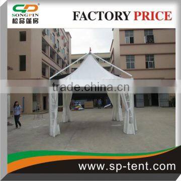 Luxury outdoor exhibition aluminum gazebo tent with PVC window for hot sale