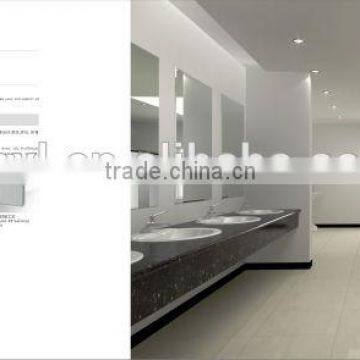 Compact board ,aluminum whole public toilet partition set