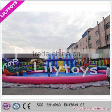 Interesting inflatable water amusement park/ giant inflatable theme water park