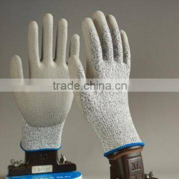 high quality anti-cuting level 5 work gloves/ cut resisitant safety gloves /working gloves