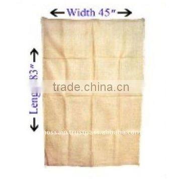 100 Percent Natural Jute Biodegradable Cotton Packing Bags