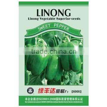 Green sweet pepper seeds